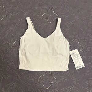 NWT Lululemon Athletica White Align Tank C/D cup